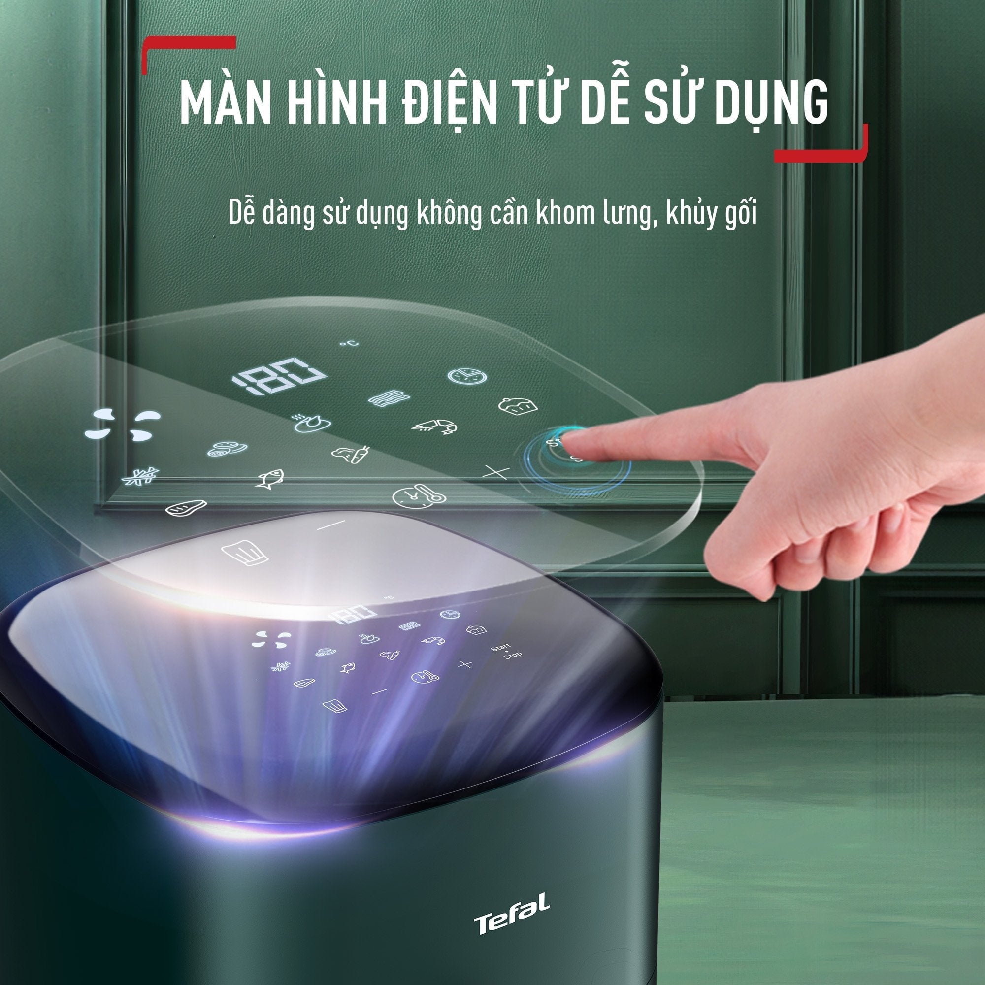 Nồi chiên không dầu Tefal EY245310 - 5L - Điện tử – ảnh 7