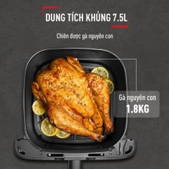 Nồi chiên không dầu Tefal Mega EY855D68 - 7.5L ảnh 2