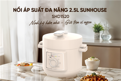 Nồi áp suất điện đa năng 2.5L Sunhouse SHD1520 ảnh 6