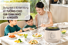Nồi áp suất điện đa năng 2.5L Sunhouse SHD1520 ảnh 8