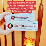  Kem mụn Oximin Jel đến từ Thổ Nhĩ Kỳ 25g - Benzoyl Peroxide BPO 5% + Clin 