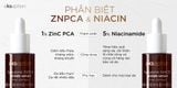  Serum kẽm Ekseption Hyaluronic ZnPCA, HA + 1% ZnPCA giảm mụn, kiềm dầu 75ml 