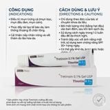  Tinotin Tretinoin USP gel 0.025% 0.05% 0.1% 20g Ấn giảm mụn chống lão hóa da 