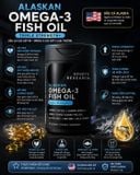  Viên uống dầu cá Omega 3 SR Fish Oil 150 viên của Mỹ xách tay 