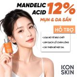  ICON SKIN 12% MANDELIC SMART PEEL SYSTEM 30ml / SERUM AHA CĂNG BÓNG DA 