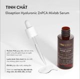  Serum kẽm Ekseption Hyaluronic ZnPCA, HA + 1% ZnPCA giảm mụn, kiềm dầu 75ml 