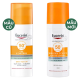  Kem Chống Nắng Eucerin Kiềm Dầu & Ngừa Mụn 50ml, Sun Dry Touch Acne Oil Control SPF 50+ 