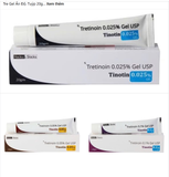  Tinotin Tretinoin USP gel 0.025% 0.05% 0.1% 20g Ấn giảm mụn chống lão hóa da 