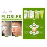  (Xtay - cty) Sữa Rửa Mặt Floslek Anti Acne Bacterial Face Cleansing Gel Cho Da Nhờn Mụn 125ml/ 200ML - Chi skinn 