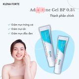  Kem mụn Klenaa Forte 0.1 - 0.3 %, Cham mun giúp cải thiện mụn ẩn, mụn đỏ, mờ thâm chính hãng-30g Chi hcm 