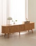  TỦ TV PHÒNG KHÁCH BẰNG GỖ NGUYÊN KHỐI CABER CABINET 