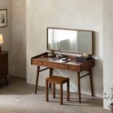  BÀN TRANG ĐIỂM KÈM GƯƠNG BẰNG GỖ NGUYÊN KHỐI ELIN VANITY & MIRROR 