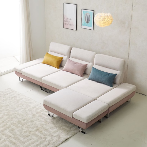  GHẾ SOFA MODULAR VẢI BENNY 4 CHỖ ĐA CHỨC NĂNG 