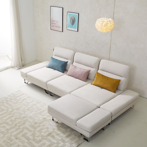  GHẾ SOFA MODULAR VẢI BENNY 4 CHỖ ĐA CHỨC NĂNG 