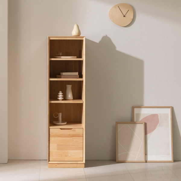  TỦ ĐỨNG LƯU TRỮ ĐỒ ĐA NĂNG BẰNG GỖ NGUYÊN KHỐI HOLZ STANDING WOODEN SHELF 