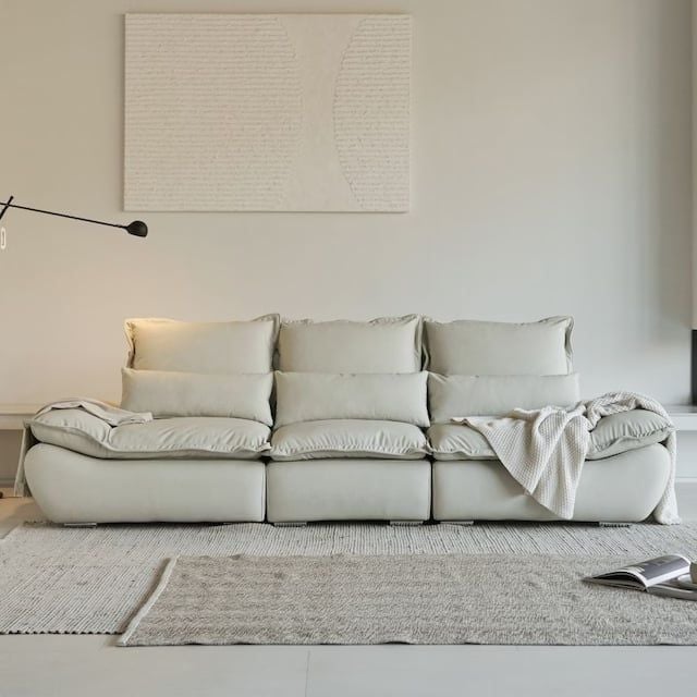  GHẾ SOFA DA CHẦN LÔNG NGỖNG CLOUD 3 và 4 CHỖ NGỒI 