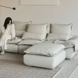  GHẾ SOFA DA CHẦN LÔNG NGỖNG CLOUD 3 và 4 CHỖ NGỒI 