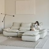  GHẾ SOFA DA CHẦN LÔNG NGỖNG CLOUD 3 và 4 CHỖ NGỒI 