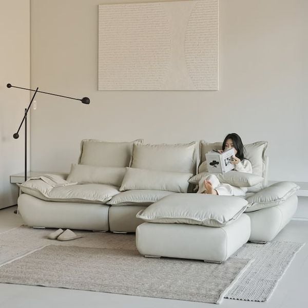  GHẾ SOFA DA CHẦN LÔNG NGỖNG CLOUD 3 và 4 CHỖ NGỒI 