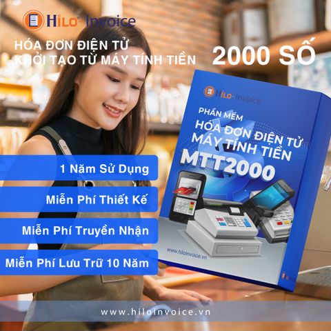 Hóa đơn điện tử khởi tạo từ máy tính tiền 1 năm 20000 số