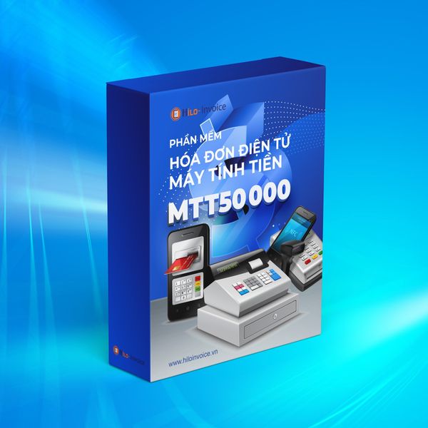 Hóa đơn điện tử khởi tạo từ máy tính tiền 1 năm 50000 số