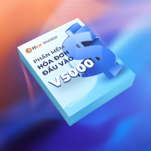 Phần mềm quản lý hóa đơn đầu vào 5000 số 1 năm