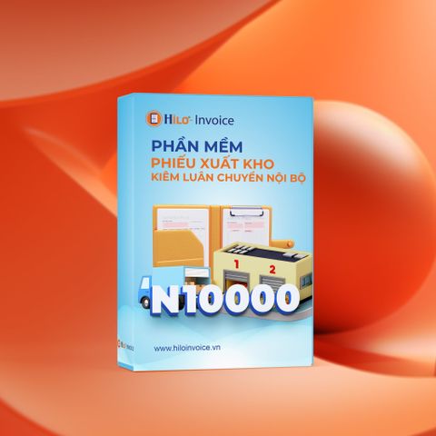 Phần mềm Phiếu xuất kho kiêm luân chuyển nội bộ 10000 số 1 năm