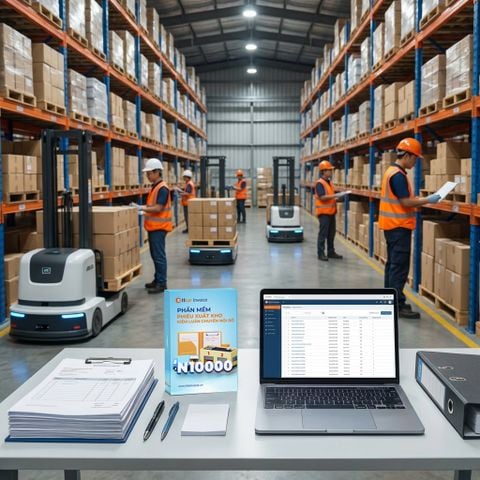 Phần mềm Phiếu xuất kho kiêm luân chuyển nội bộ 10000 số 1 năm