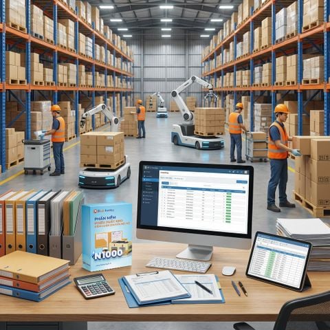 Phần mềm Phiếu xuất kho kiêm luân chuyển nội bộ 1000 số 1 năm