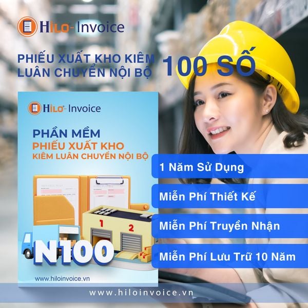 Phần mềm Phiếu xuất kho kiêm luân chuyển nội bộ 100 số 1 năm
