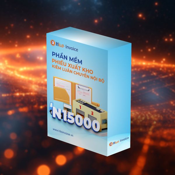 Phần mềm Phiếu xuất kho kiêm luân chuyển nội bộ 15000 số 1 năm