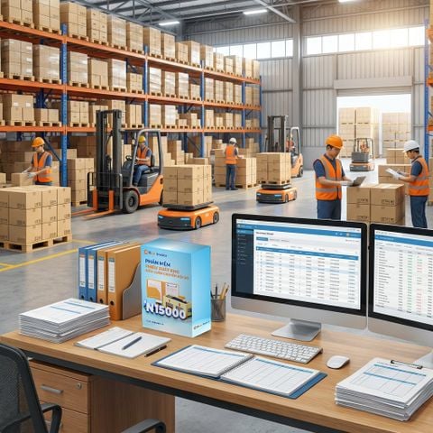 Phần mềm Phiếu xuất kho kiêm luân chuyển nội bộ 15000 số 1 năm