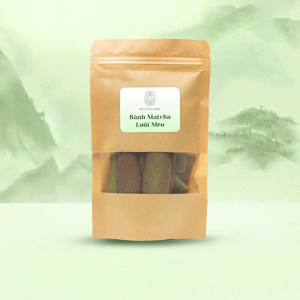  Bánh Lưỡi Mèo Matcha 