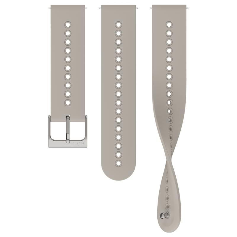  Dây Đồng Hồ Suunto 22mm Urban 4 Silicone 9 Peak Pro - Sand Grey 