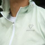  Áo khoác thể thao UNISEX MOTIVE JACKET Supper Light - Màu xanh rêu phối 
