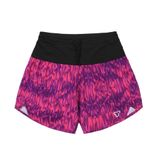  Quần Short thể thao chạy bộ nữ đa năng MOTIVE WOMAN SHORT BELT - Họa tiết tím hồng 