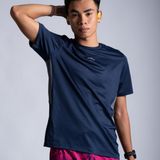  Áo thun thể thao chạy bộ nam MOTIVE Men Mix Color T-Shirt - Màu xanh đen 