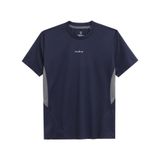  Áo thun thể thao chạy bộ nam MOTIVE Men Mix Color T-Shirt - Màu xanh đen 