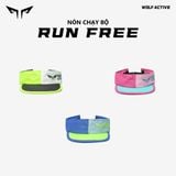  Nón Nửa Đầu Thể Thao Wolf Active RunFree W158, Dành Riêng Cho Runner, Cầu lông, PickleBall, Tennis 