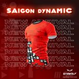  Áo Chạy Bộ Wolf Active Sài Gòn Dynamic W90, Áo Chạy Bộ Nam, Quick Dry, Co Giãn 4 Chiều 