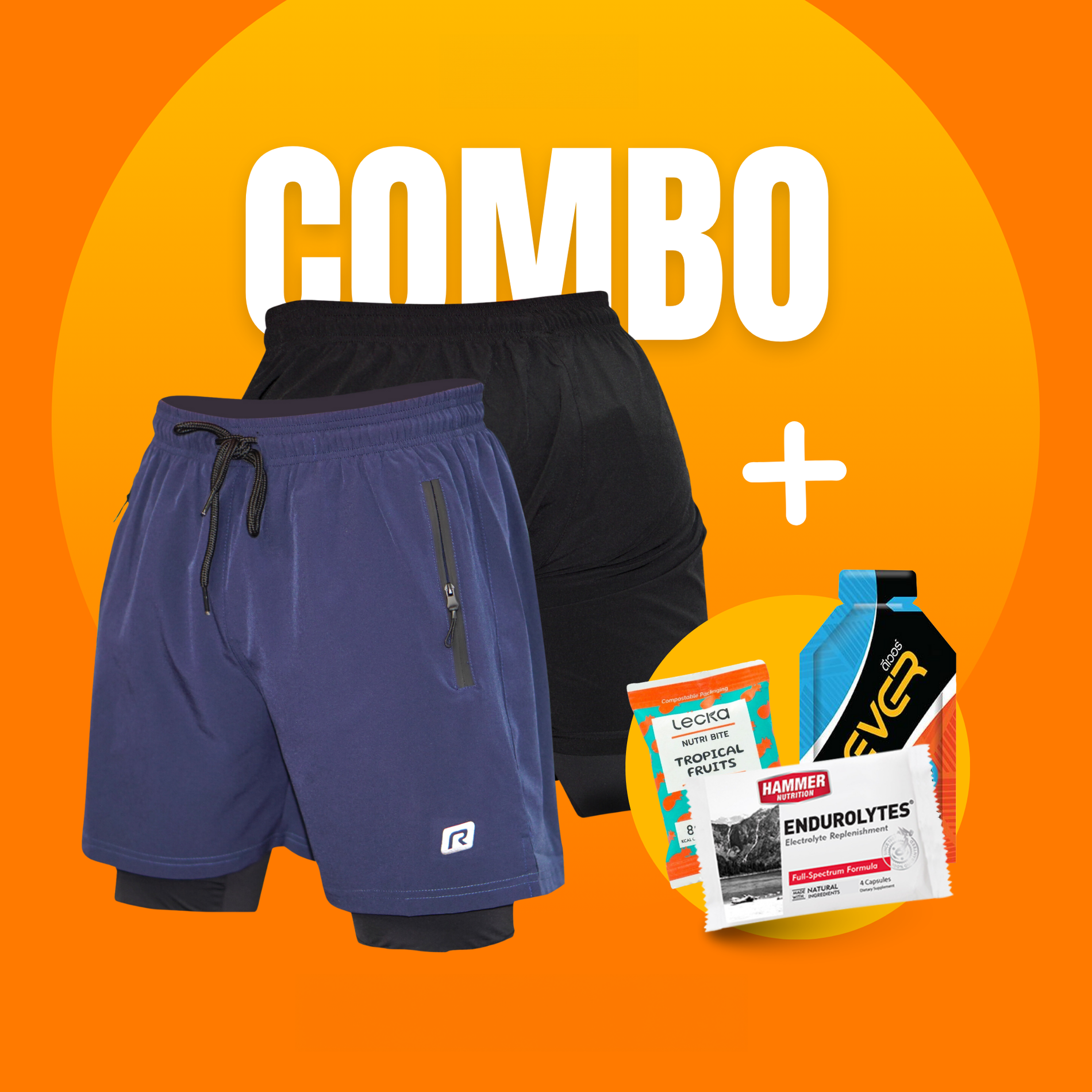  [Combo] Dinh dưỡng và quần chạy bộ RunMax Royabe 