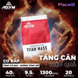 TITAN MASS Weight Mass Gainer gói 2kg - Sữa Tăng Cân và Cơ Nạc cao cấp 