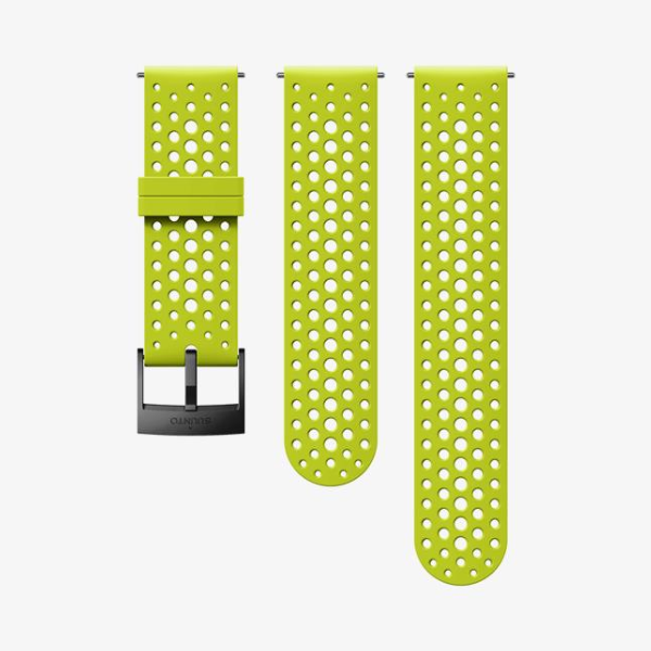  Dây Đồng Hồ Suunto 24mm Athletic 1 Silicone - Lime/Black 