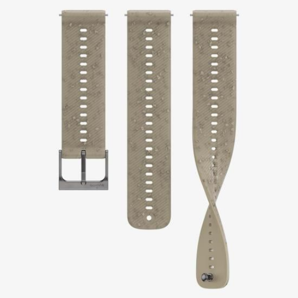 Dây đồng hồ Suunto 22mm ATH6 - Gravel Gray