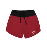  Quần Short thể thao chạy bộ nữ đa năng MOTIVE WOMAN SHORT BELT - Màu đỏ 