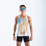  Áo Singlet chạy bộ nam Premium Wolf Active Luminary W276, công nghệ Seamless & Flatlock 