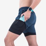  Quần 2 lớp thể thao chạy bộ nam Wolf Active Max Speed W195, nhanh khô, nhẹ, nhiều túi 