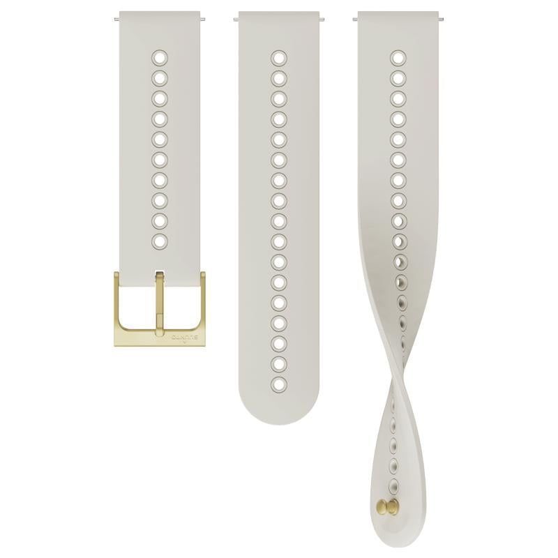  Dây Đồng Hồ Suunto 22mm Urban 4 Silicone 9 Peak Pro - Pearl Gold 