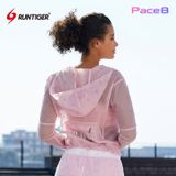  Áo Khoác Chạy Bộ Nữ RunTiger 5906B - Màu Hồng 
