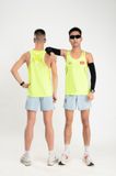  Áo chạy bộ Singlet màu xanh | Áo chạy bộ PR SPORT 